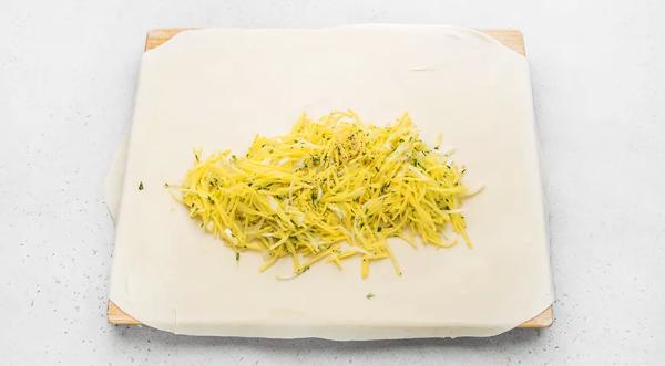 Ханум с картофелем, пошаговый рецепт с фото на 487 ккал