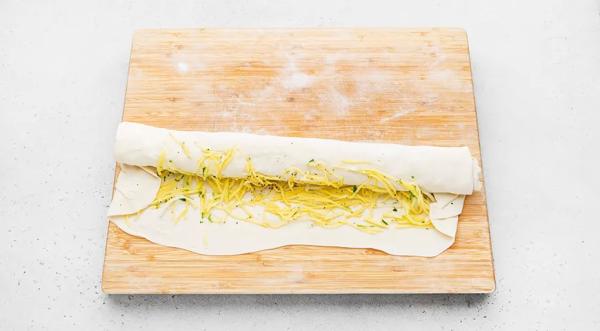 Ханум с картофелем, пошаговый рецепт с фото на 487 ккал