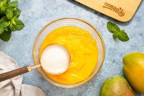 Пюре из манго