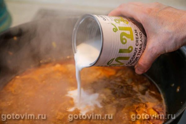 Пананг карри из свинины с овощами и кокосовым молоком (Panang Curry) Пананг карри из свинины с овощами и кокосовым молоком (Panang Curry)