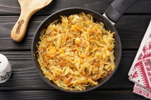 Постный капустный пирог