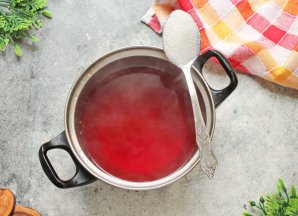 Морс из брусники