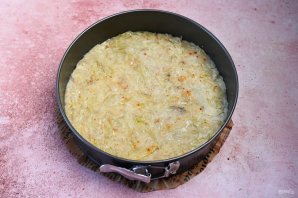 Постная запеканка из капусты