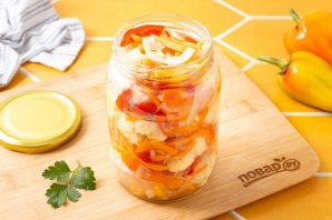 Салат из цветной капусты на зиму Салат из цветной капусты на зиму