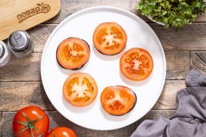 Слоеный баклажан