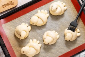 Постные булочки "Жаворонки"