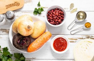 Борщ без мяса Борщ без мяса