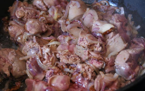 
			Паштет из куриной печени в домашних условиях рецепт с морковью и луком		