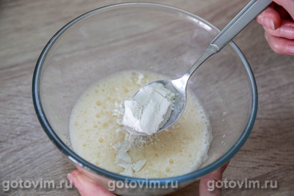 Заварной крем на крахмале со сливочным маслом (в микроволновке)