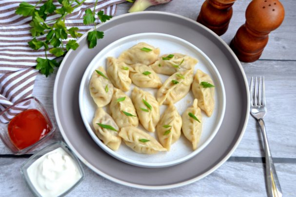 Восточные пельмени Восточные пельмени