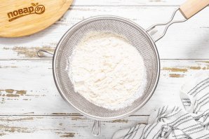 Постный кекс с чиа