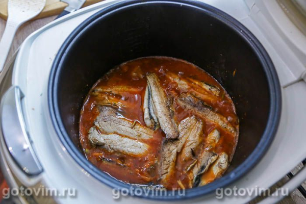 Салака в маринаде в мультиварке Салака в маринаде в мультиварке