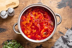 Постный борщ с грибами Постный борщ с грибами