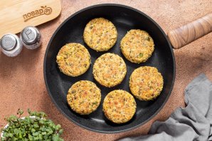 Котлеты из маша и тофу