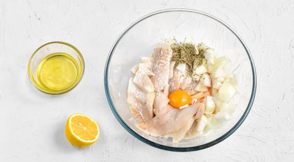 Рыбное суфле из минтая, пошаговый рецепт с фото на 205 ккал