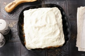 Лазанья, приготовленная в аэрогриле Лазанья, приготовленная в аэрогриле