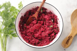 Котлеты свекольные постные