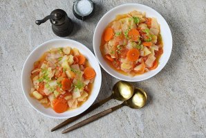 Овощи тушеные