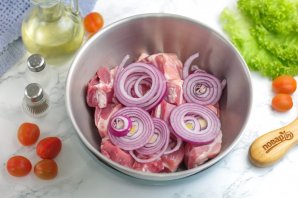 Шашлык с киви Шашлык с киви