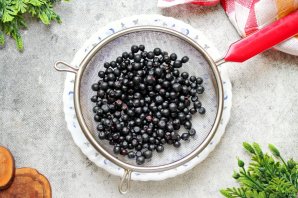 Черничный кисель