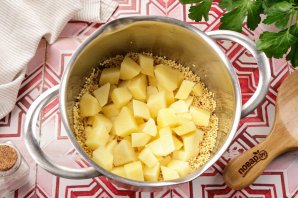 Пшённая каша с картофелем