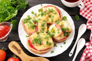 Горячие бутерброды в микроволновке