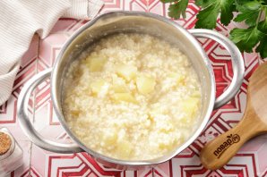 Пшённая каша с картофелем