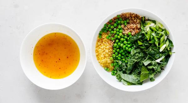 Салат с пшеном, пошаговый рецепт с фото на 367 ккал