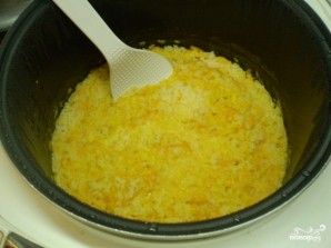 Рисовая каша с тыквой в мультиварке