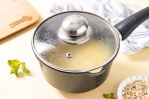 Овсянка с куркумой