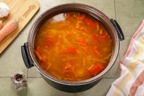 Щи в мультиварке