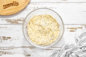 Постный кекс с чиа