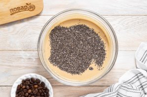 Чиа-пудинг тирамису