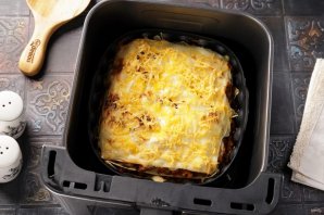 Лазанья, приготовленная в аэрогриле Лазанья, приготовленная в аэрогриле