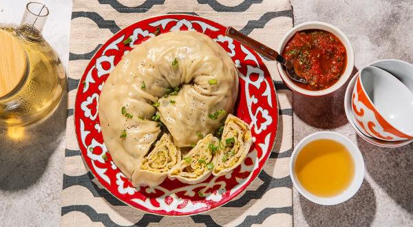 Ханум с картофелем, пошаговый рецепт с фото на 487 ккал