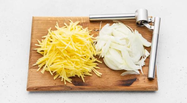 Ханум с картофелем, пошаговый рецепт с фото на 487 ккал