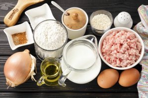 Блины с мясом и рисом Блины с мясом и рисом