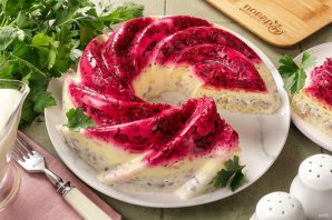 Селедочная шуба (с желатином)