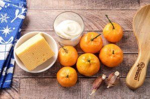 Салат "Мандариновый шок"