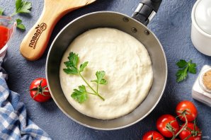 Тесто на сковороде Тесто на сковороде