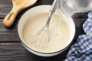 Блины с красной рыбой