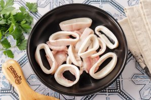 Кальмары в кляре