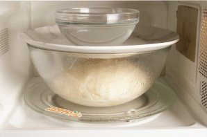 Дрожжевое тесто в микроволновке Дрожжевое тесто в микроволновке