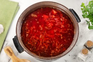 Борщ в мультиварке