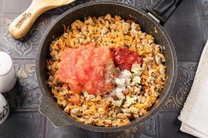 Лазанья, приготовленная в аэрогриле Лазанья, приготовленная в аэрогриле