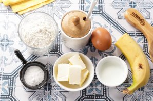 Банановый кекс в аэрогриле