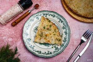 Постная запеканка из капусты