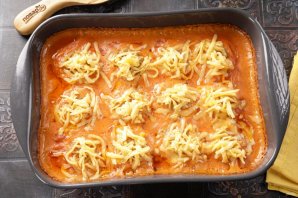 "Гнезда" с фаршем