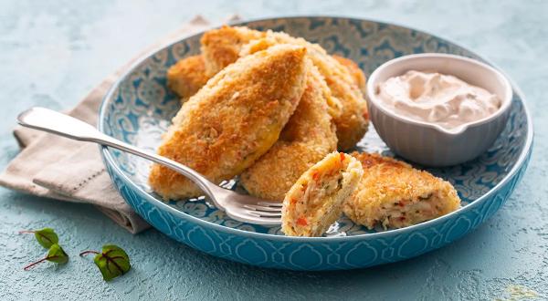 Котлеты из крабовых палочек, пошаговый рецепт с фото на 483 ккал