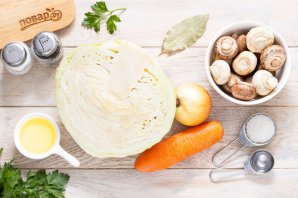 Солянка с шампиньонами на зиму